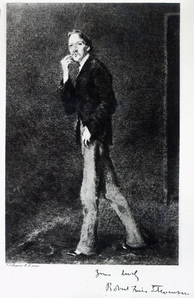 Robert Louis Stevenson by John Singer Sargent